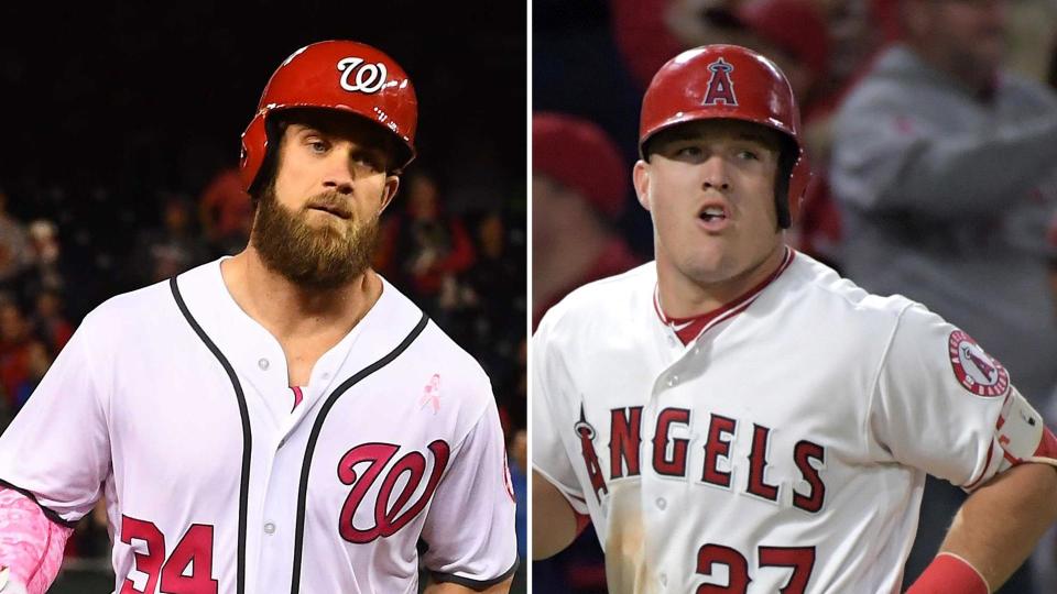 Do Bryce Harper and Mike Trout make baseball's 