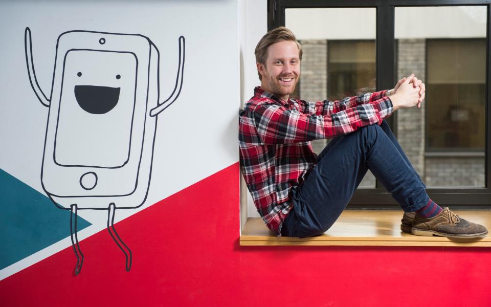 Tom Blomfield, founder of Monzo - Paul Grover for the Telegraph