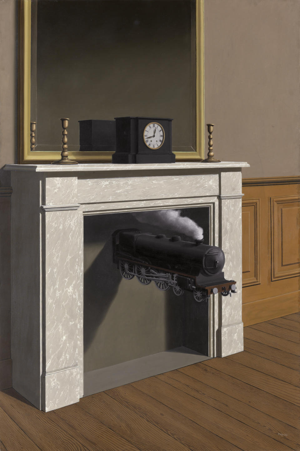 “Time Transfixed,” 1938, by Rene Magritte - Credit: Tate Modern/Courtesy