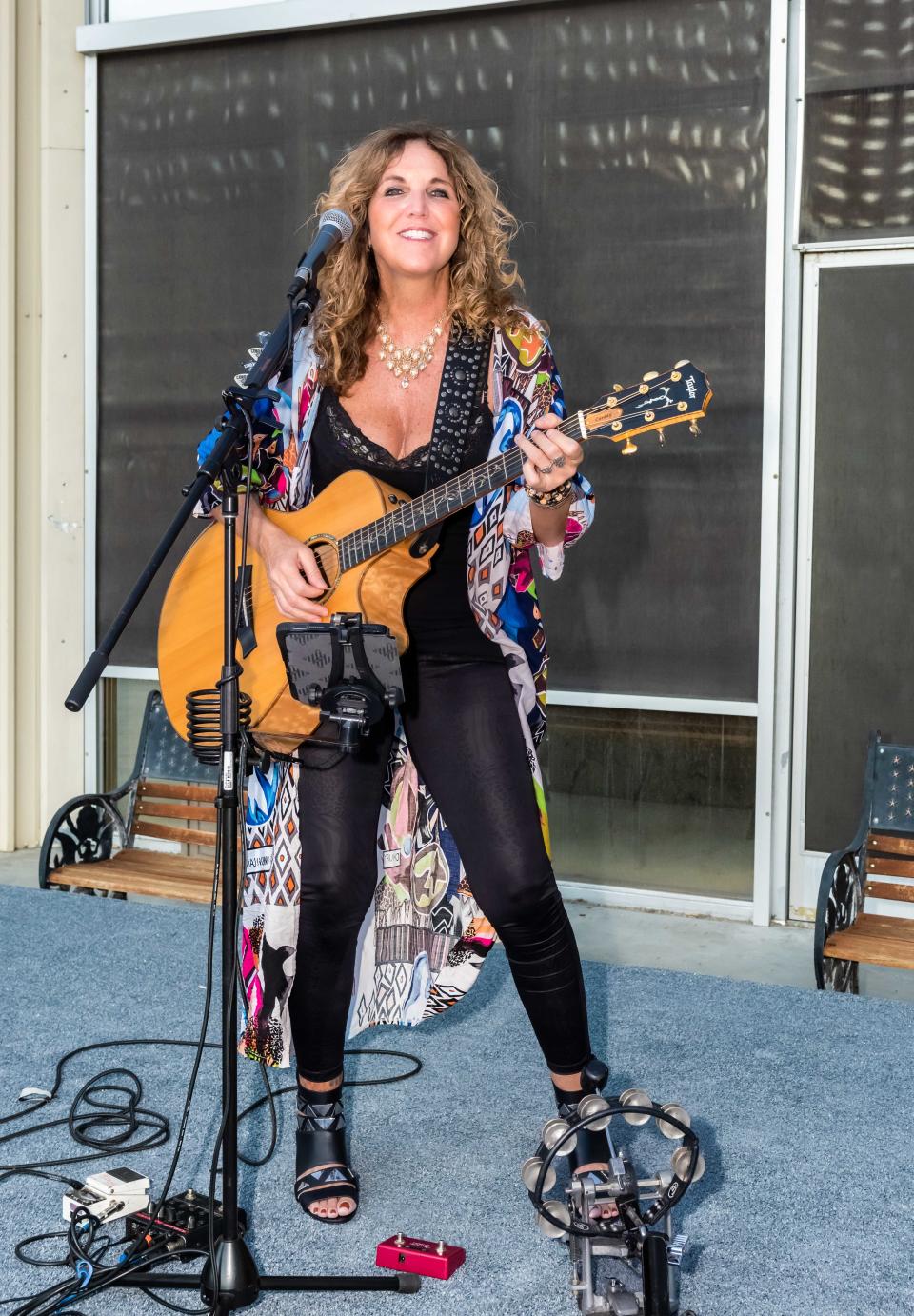 Musician Jennifer Corday performed at Center Stage 2022 on Oct. 21, 2022.