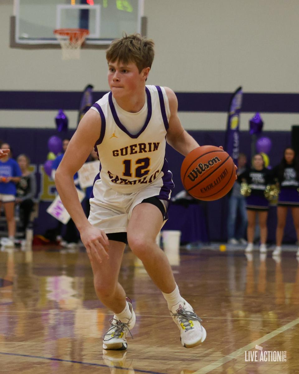 Guerin Catholic senior Ben Grissom