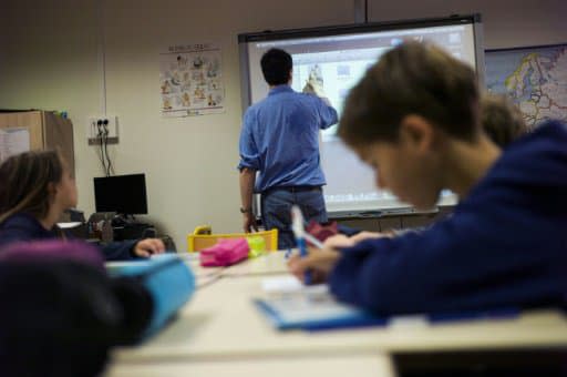 Un classe à Paris, le 9 septembre 2014 - Fred Dufour, AFP/Archives