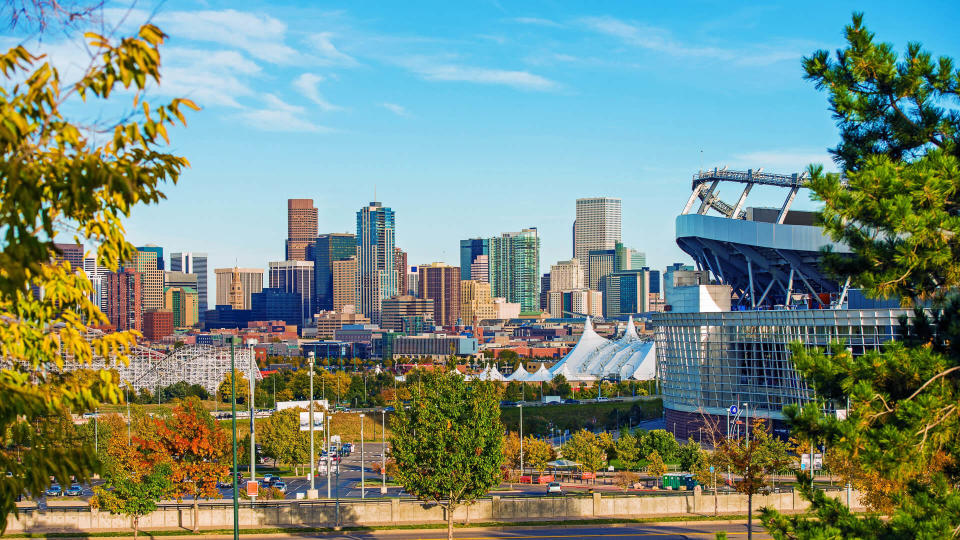 skyline of Denver Colorado