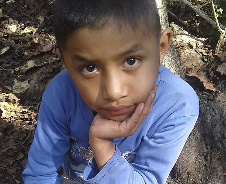 Felipe Gomez Alonzo is shown in a photo provided by his half sister, Catarina Gomez, taken in Guatemala shortly before his trek to the U.S. border. The 8-year-old became ill and died in U.S. custody at a New Mexico hospital on Christmas Eve. (Photo: Catarina Gomez via AP)