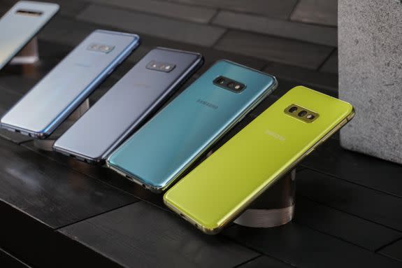 The S10's come in a variety of eye-catching colors.