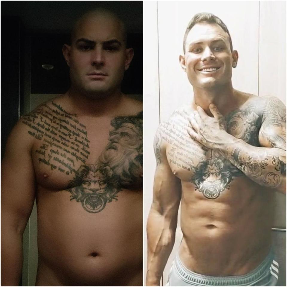 Sam Ball's transformation.