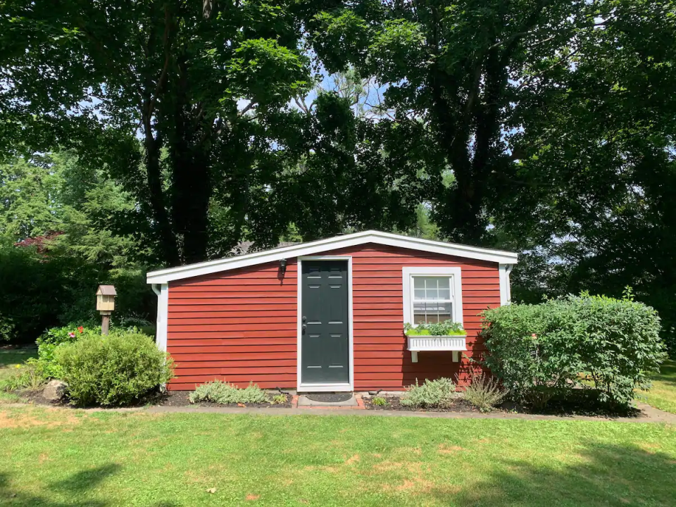 A former chicken coop for rent in Cohasset.