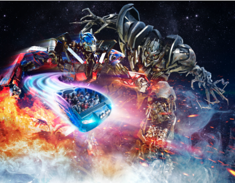 Become a freedom fighter and battle evil in TRANSFORMERS The Ride: The Ultimate 3D Battle at Universal Studios Singapore.