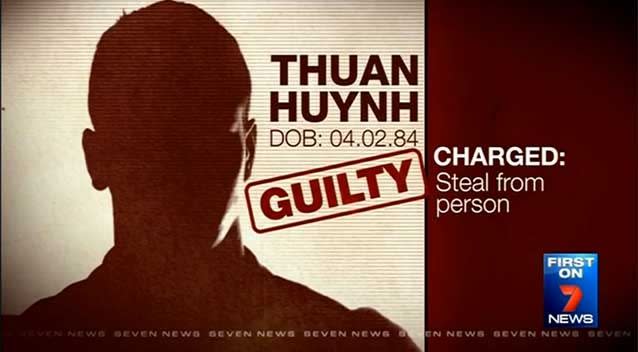 Thuan Huynh (Ton Hwan) was charged with stealing and pleaded guilty when he faced Fairfield local court. Photo: 7News