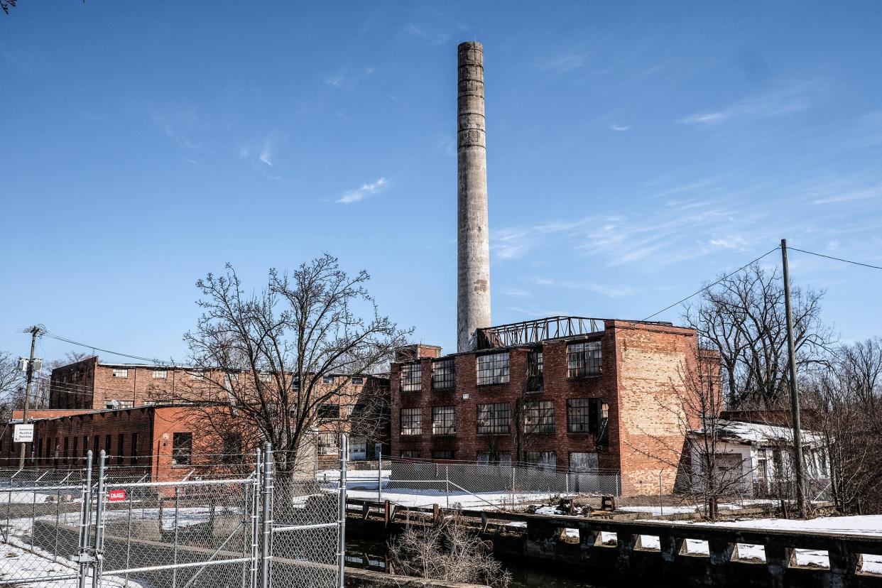 What's left of the former Horner Woolen Mills, which operated at 224 N. Main St. from about 1880 to the mid-1950s, has been crumbling for decades.