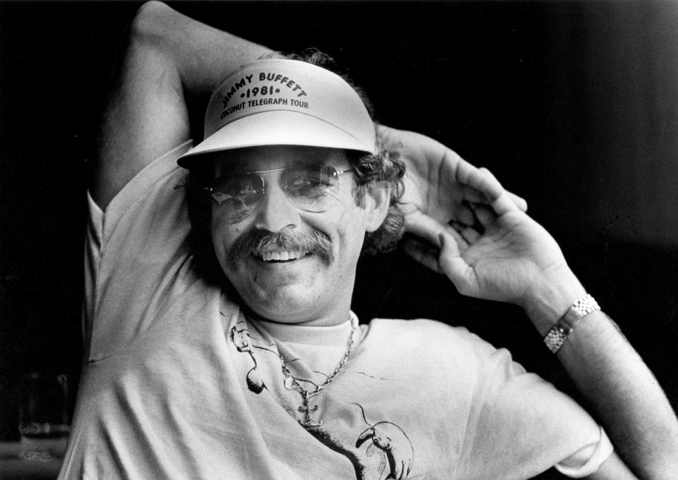 Jimmy Buffett during an interview with The Palm Beach Post at the Breakers Hotel in Palm Beach on March 11, 1981.