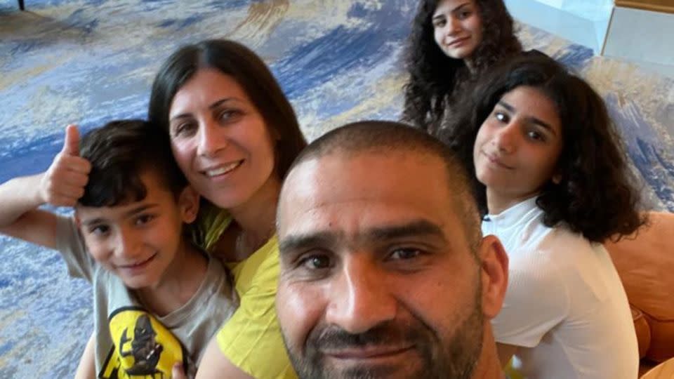 Mona and Alim Abdallah Saad with their son Adam, 9, and daughters Maya, 18, and Hala, 15. - Courtesy Mona Abdallah Saad