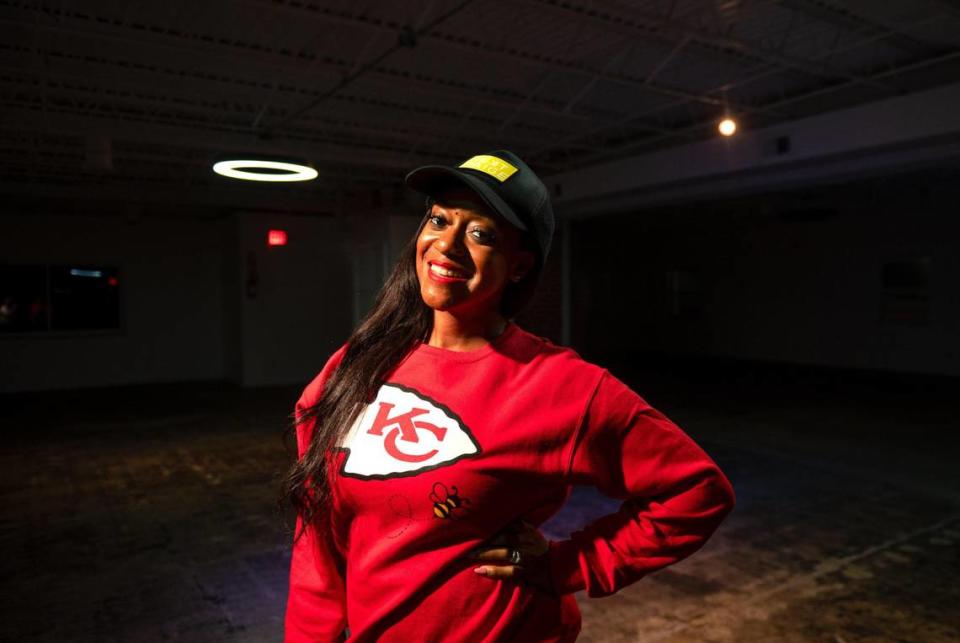 Founder and Owner of The Next Paige, Elaina Paige Thomas has danced in concert with Beyonce and other hip hop artists. Now she runs her own studio and talent agency in Kansas City.