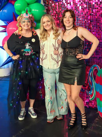 <p>Francie Batten Hodges</p> Colleen Hoover and her sisters Lin Reynolds (left) and Murphy Rae at Book Bonanza on June 14.