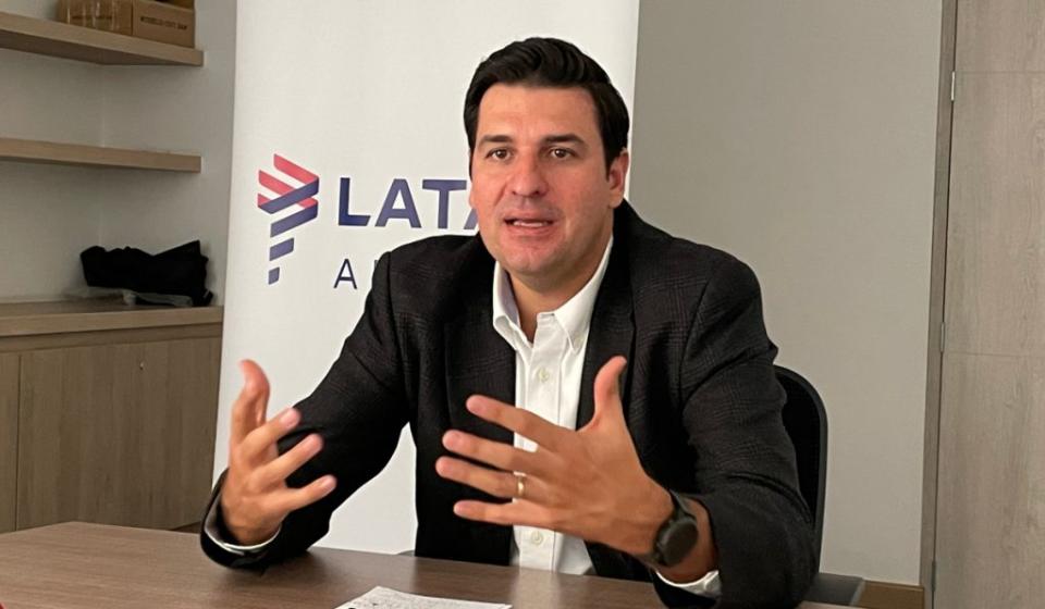 Santiago Álvarez, presidente de Latam Colombia. Foto: Valora Analitik.