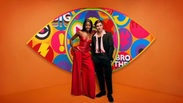 Big Brother hosts AJ Odudu and Will Best