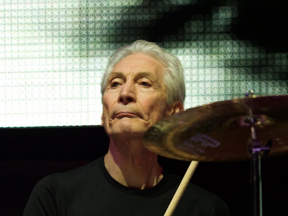 Sir Elton John, Paul McCartney and Ringo Starr were among the stars to pay tribute to Charlie Watts (AFP via Getty Images)