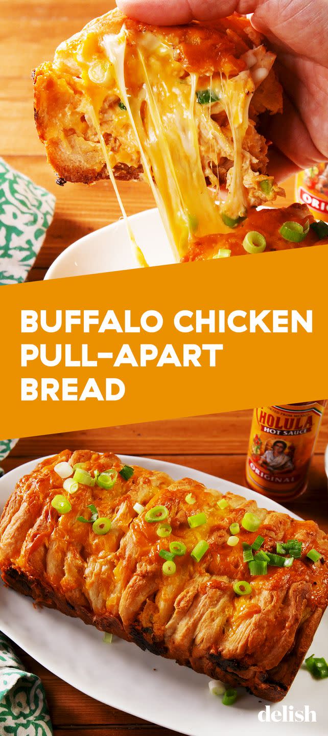 Buffalo Chicken Pull-Apart Bread