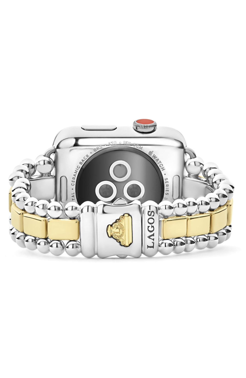Lagos Smart Caviar Sterling Silver and 18K Band