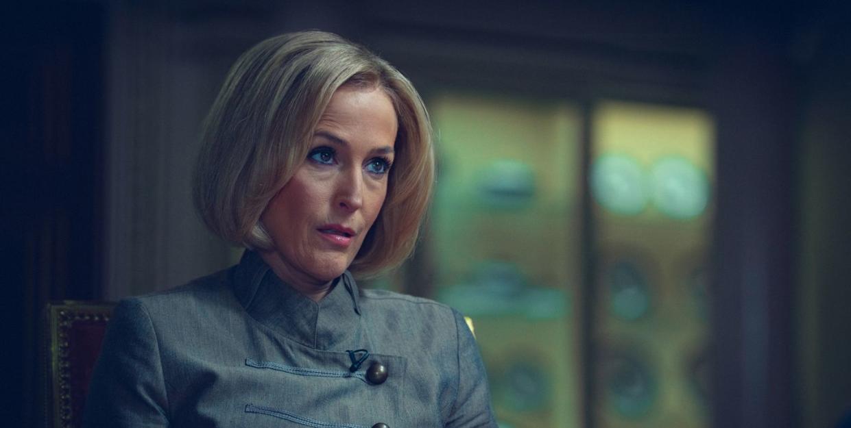 gillian anderson as emily maitlis, scoop