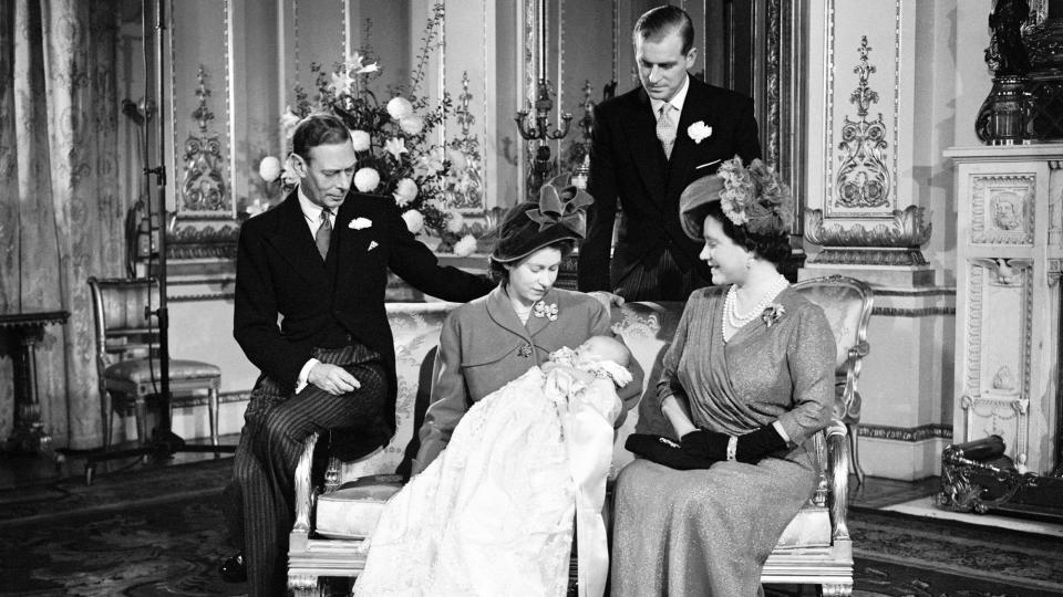 Queen Elizabeth with Her Children