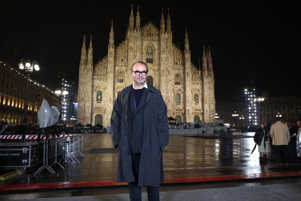 moncler front row milan fashion week womenswear springsummer 2023