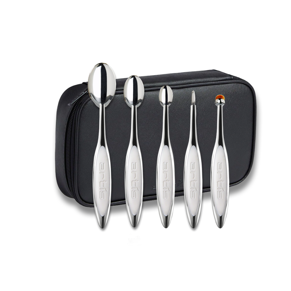 <p><a href="https://go.redirectingat.com?id=74968X1596630&url=https%3A%2F%2Fbyartis.com%2Fproducts%2Felite-5-brush-set-in-mirror&sref=https%3A%2F%2Fwww.townandcountrymag.com%2Fstyle%2Fbeauty-products%2Fg41319024%2Fbest-makeup-brush-sets%2F" rel="nofollow noopener" target="_blank" data-ylk="slk:Shop Now;elm:context_link;itc:0;sec:content-canvas" class="link ">Shop Now</a></p><p>Elite 5 Brush Set in Mirror</p><p>byartis.com</p><p>$200.00</p>