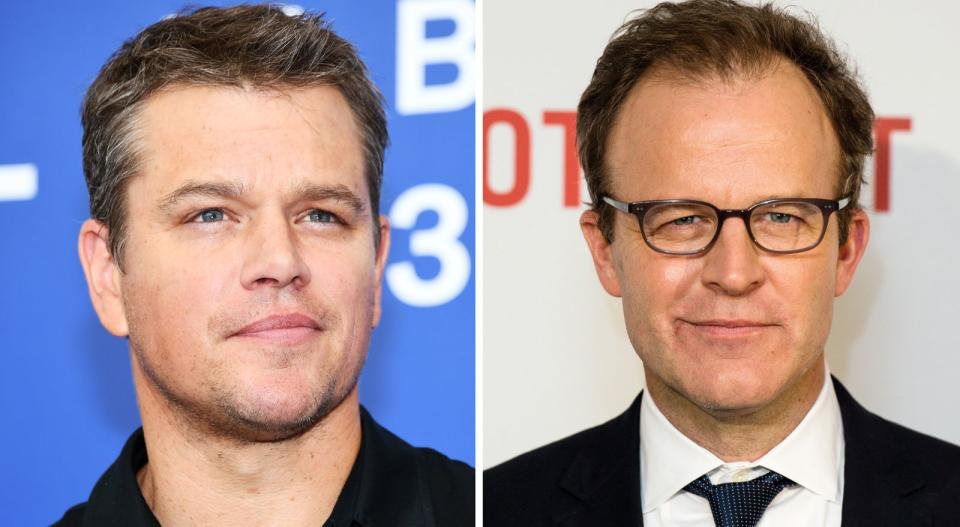 Zuletzt stand Matt Damon für den Film "Stillwater" von Regisseur Tom McCarthy (rechts) vor der Kamera. In dem Drama, das voraussichtlich im kommenden Jahr in den Kinos starten wird, spielt er einen Vater, der die Unschuld seiner Tochter beweisen will. Denn die wurde eines Mordes beschuldigt, den sie nicht begangen hat. (Bild: Pascal Le Segretain/Jeff Spicer/Getty Images)