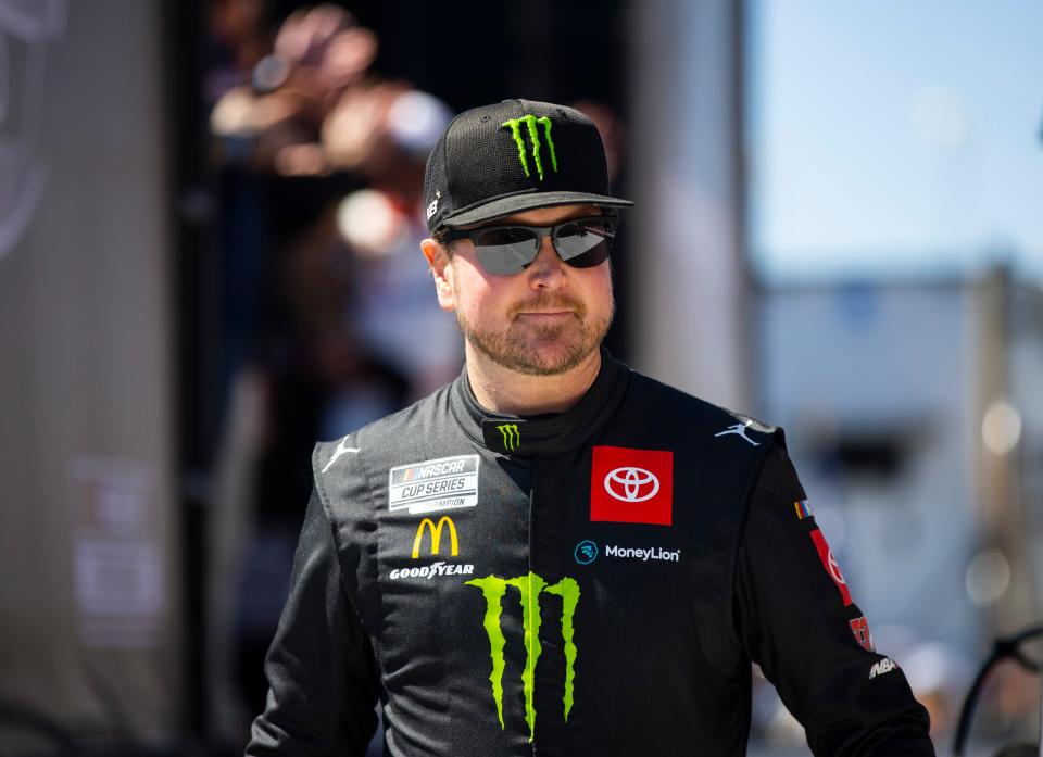 Kurt Busch will miss Sunday's race at Pocono Raceway following a crash during qualifying on Saturday.