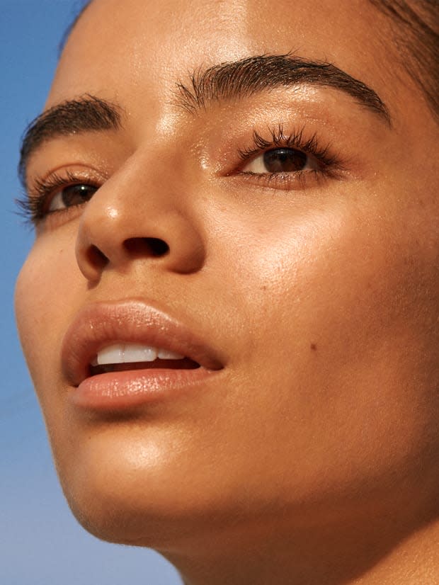<p>An image from the Glossier Futuredew campagin. Photo: Courtesy</p>