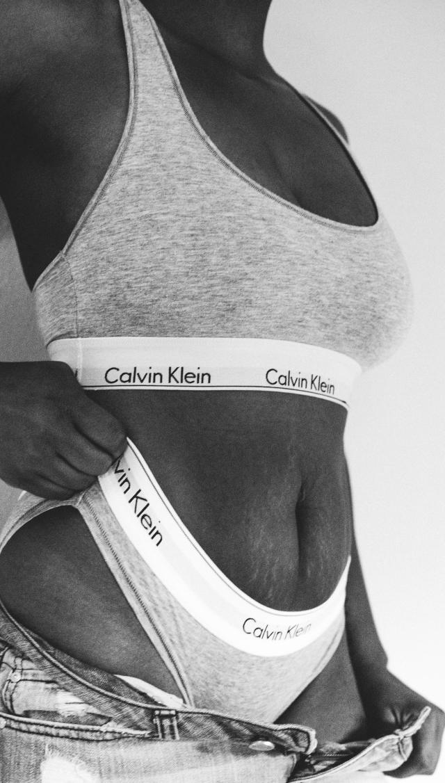 This Mom Recreated Kendall Jenner's Calvin Klein Ad to Make a
