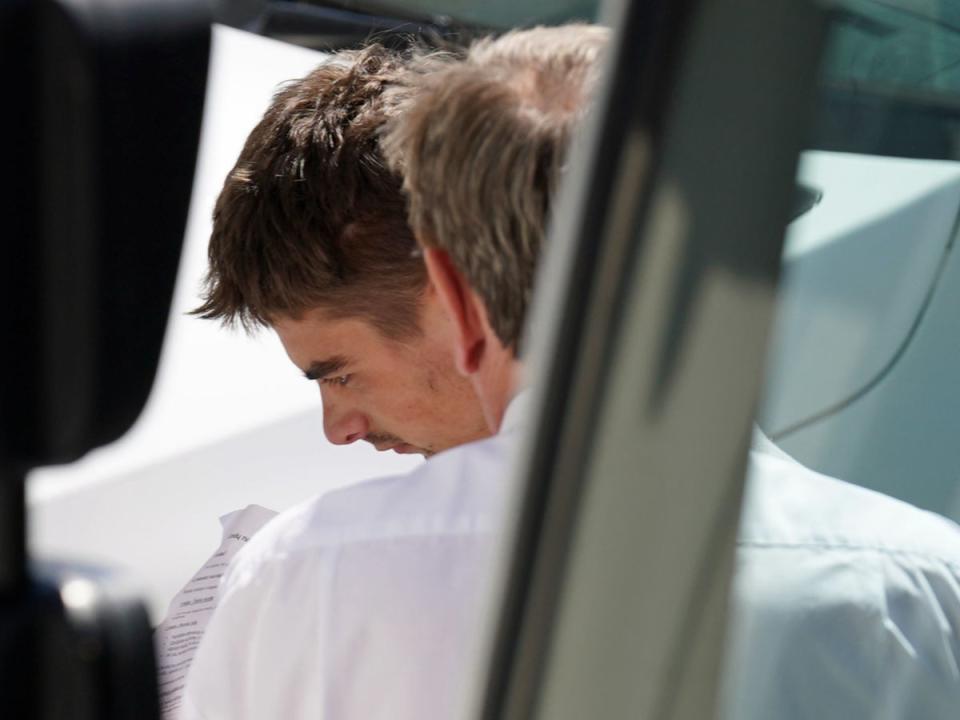 Lithuanian national Deividas Skebas, 22, was due to enter a plea but the case was adjourned for reports (Joe Giddens/PA)