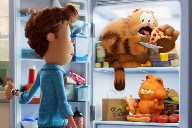 “The Garfield Movie” Trailer Chris Pratt Goes from Stray Cat to