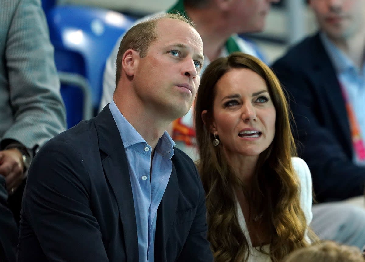 The Duke and Duchess of Cambridge (Zac Goodwin/PA) (PA Wire)