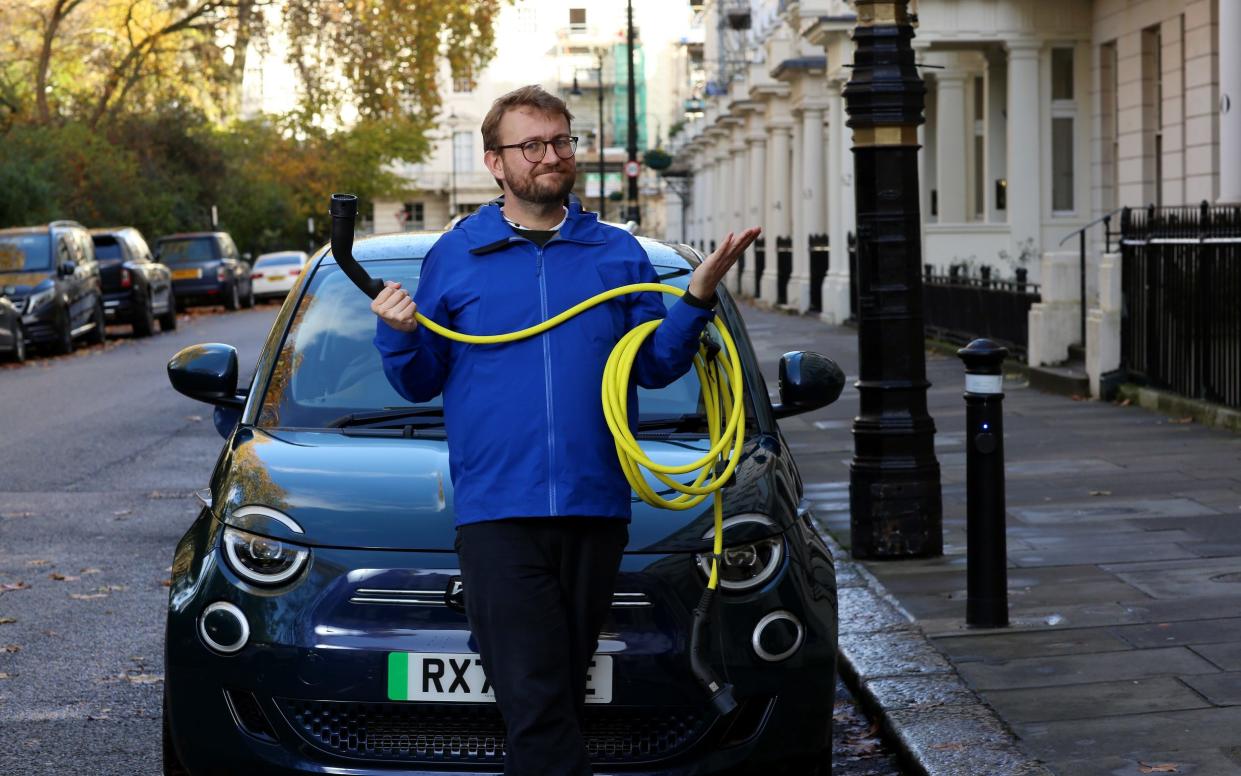 Faced with rising cost of electricity and lack of off-street parking, Ed Cummings wonders if its time to abandon the electric dream - Clara Molden for The Telegraph