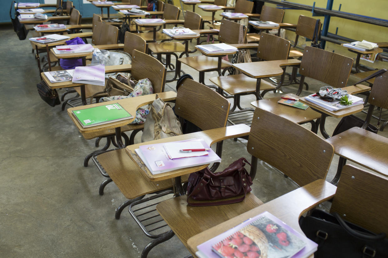 An upstate New York woman was arrested for posing as a teenager to attend classes. (Photo: Thomas Imo/Photothek via Getty Images)