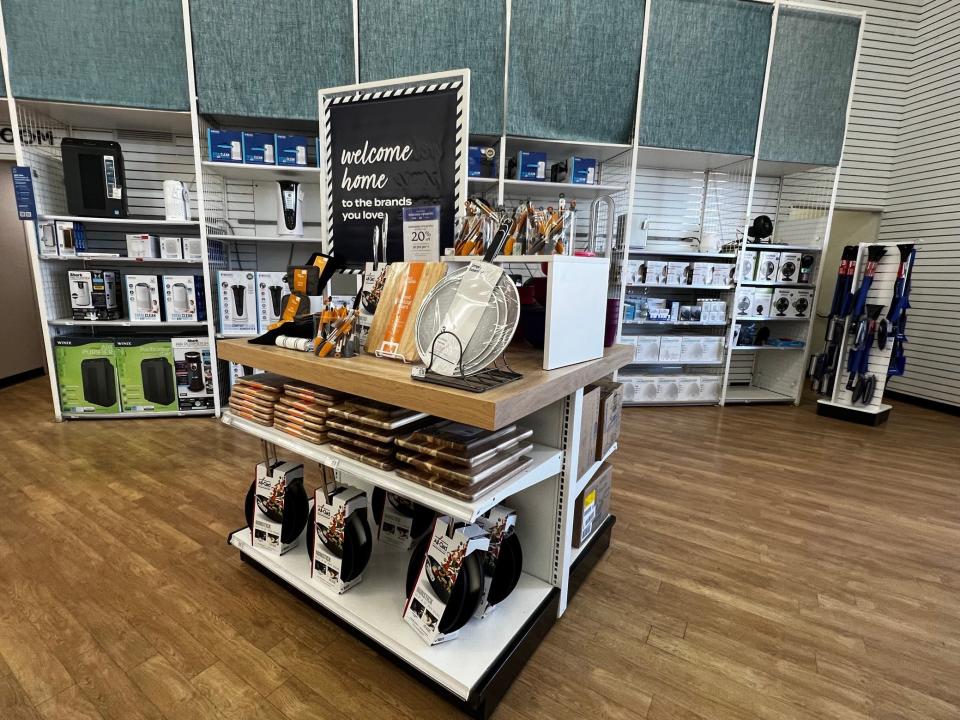 A display inside a Bed Bath & Beyond store