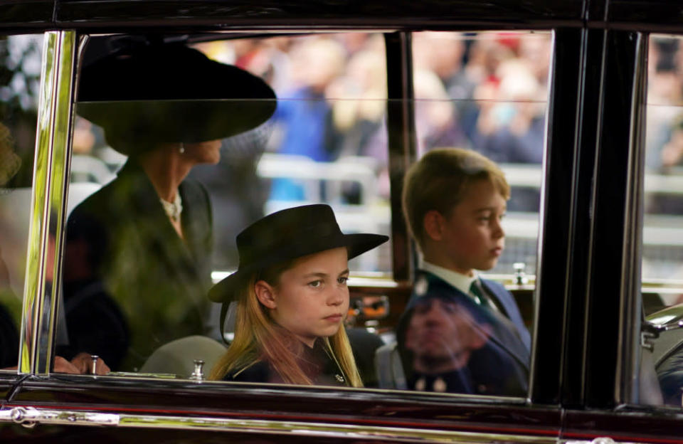 Among the guests and family members at the funeral were Prince George, nine, and seven-year-old Princess Charlotte, the two oldest children of Prince William and his wife Catherine, Princess of Wales. The Queen’s great-grandson - who became second in line to the throne following her death - walked alongside his father, the Prince of Wales, and his younger sister and their mother. Princess Charlotte wore a small horseshoe brooch in honour of her great-grandmother - who was called "Gan-Gan" by her, George and their younger brother Louis, four, who did not attend the funeral. Elizabeth was well known for her lifelong love of horses. The children's attendance was reportedly suggested by “senior palace advisers” with an emphasis to "reassure the nation of the order of succession". The Queen is dead, long live the King!