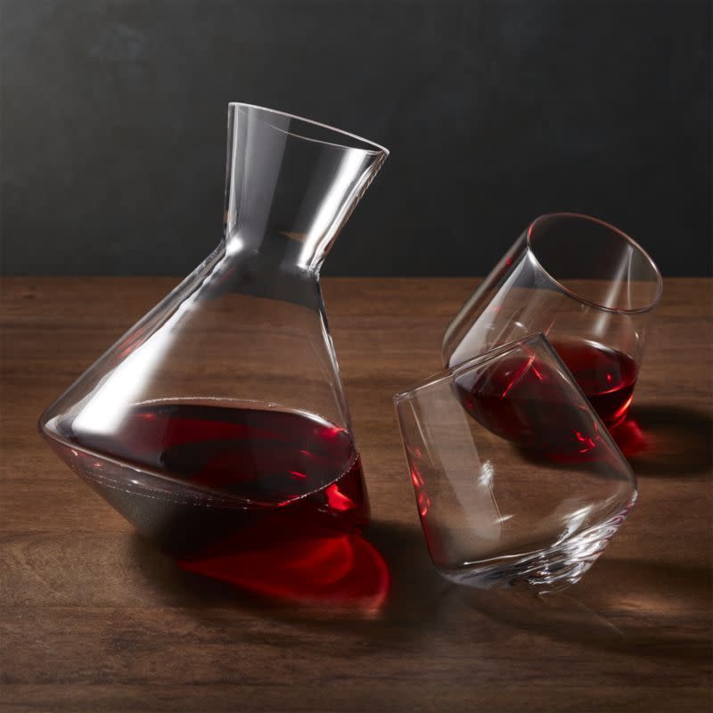 10) On a Roll Decanter and Double Old-Fashioned Set