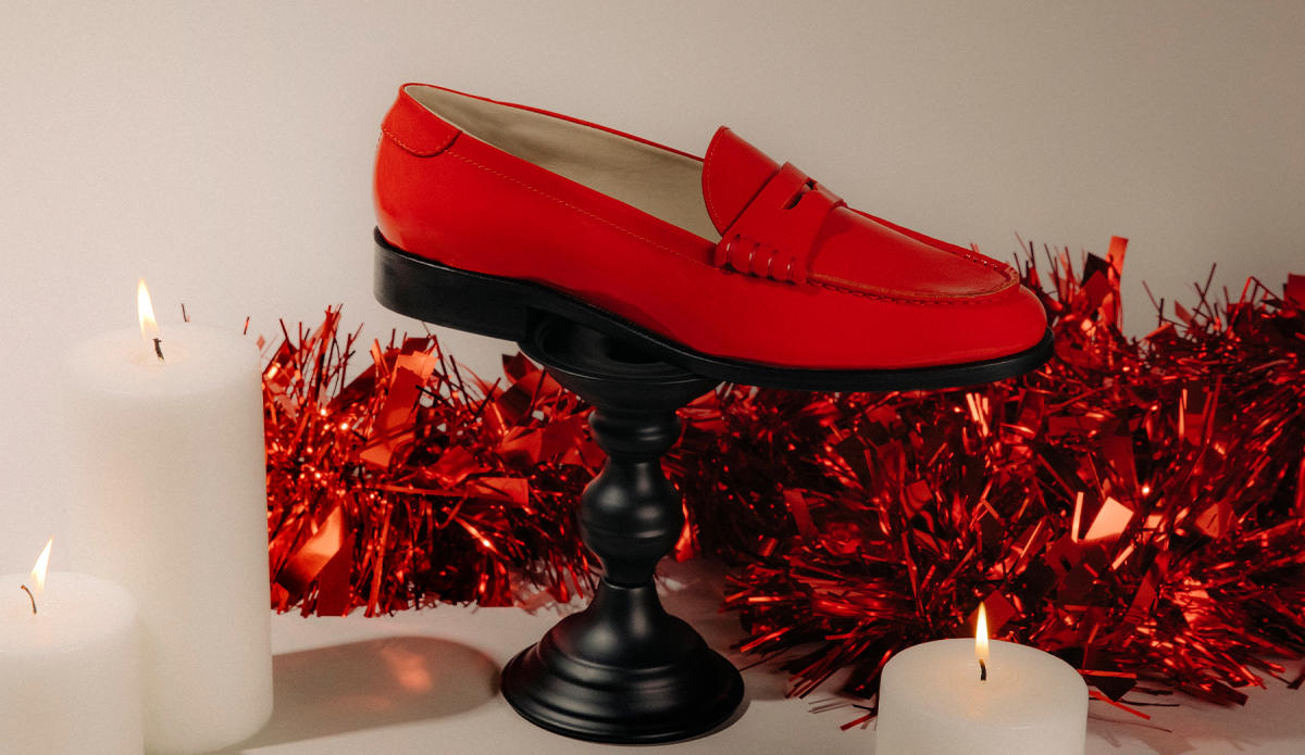 Koio's Holiday Capsule Embraces Cheer with Sparkly Loafers