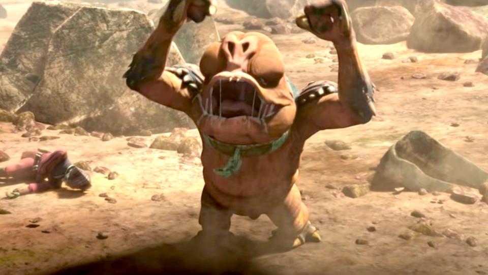 Baby Rancor from Star Wars: The Clone Wars