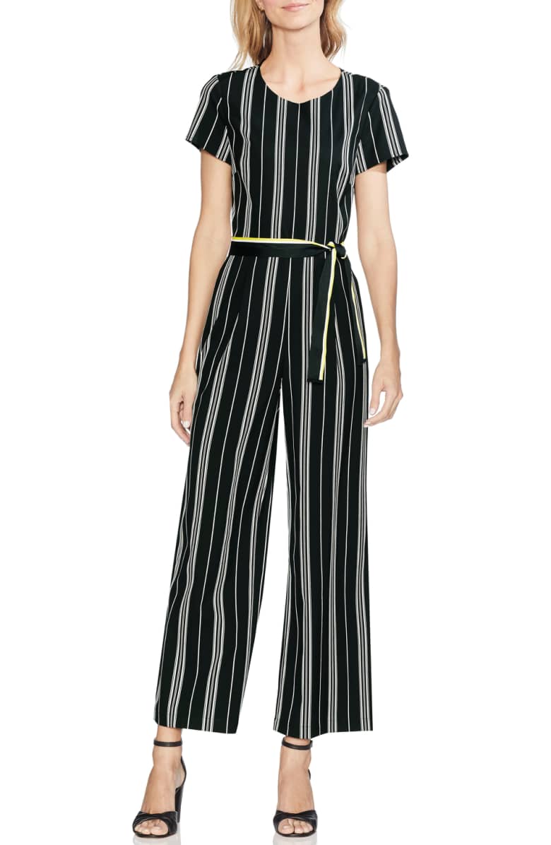 Vince Camuto Stripe Belted Jumpsuit (Photo: Nordstrom)