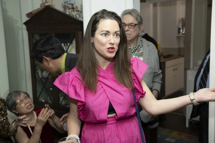 Noelle Dunphy attends a charitable fundraiser in New York City, Oct. 21, 2022. (Michael Ostuni/Patrick McMullan via Getty Images)
