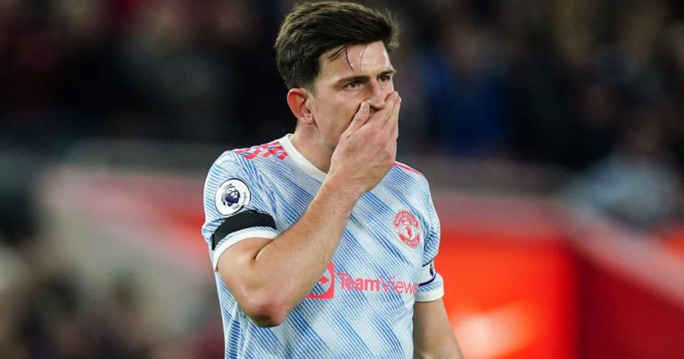 Manchester United defender Harry Maguire wanted as part of Frenkie De Jong deal Credit: PA Images