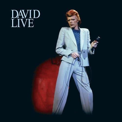 The cover of David Bowie’s Live album.