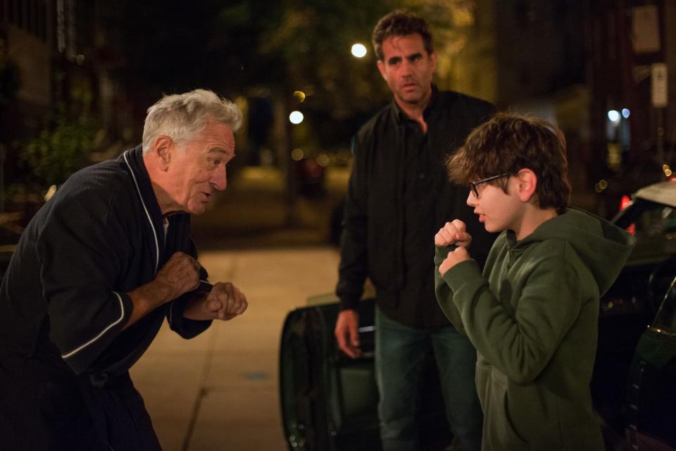 From left: Robert De Niro, Bobby Cannavale and William Fitzgerald in ‘Ezra’