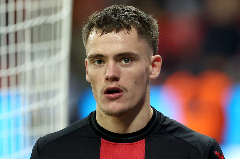 Florian Wirtz of Bayer Leverkusen