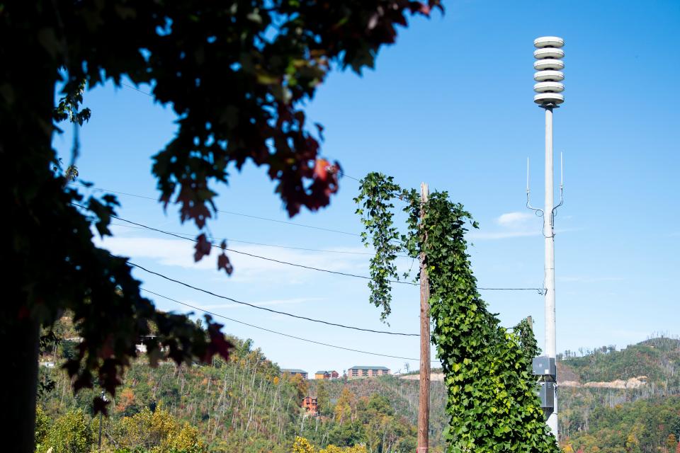 Emergency alert sirens were installed after the fires to help warn homeowners and tourists if another fire breaks out.