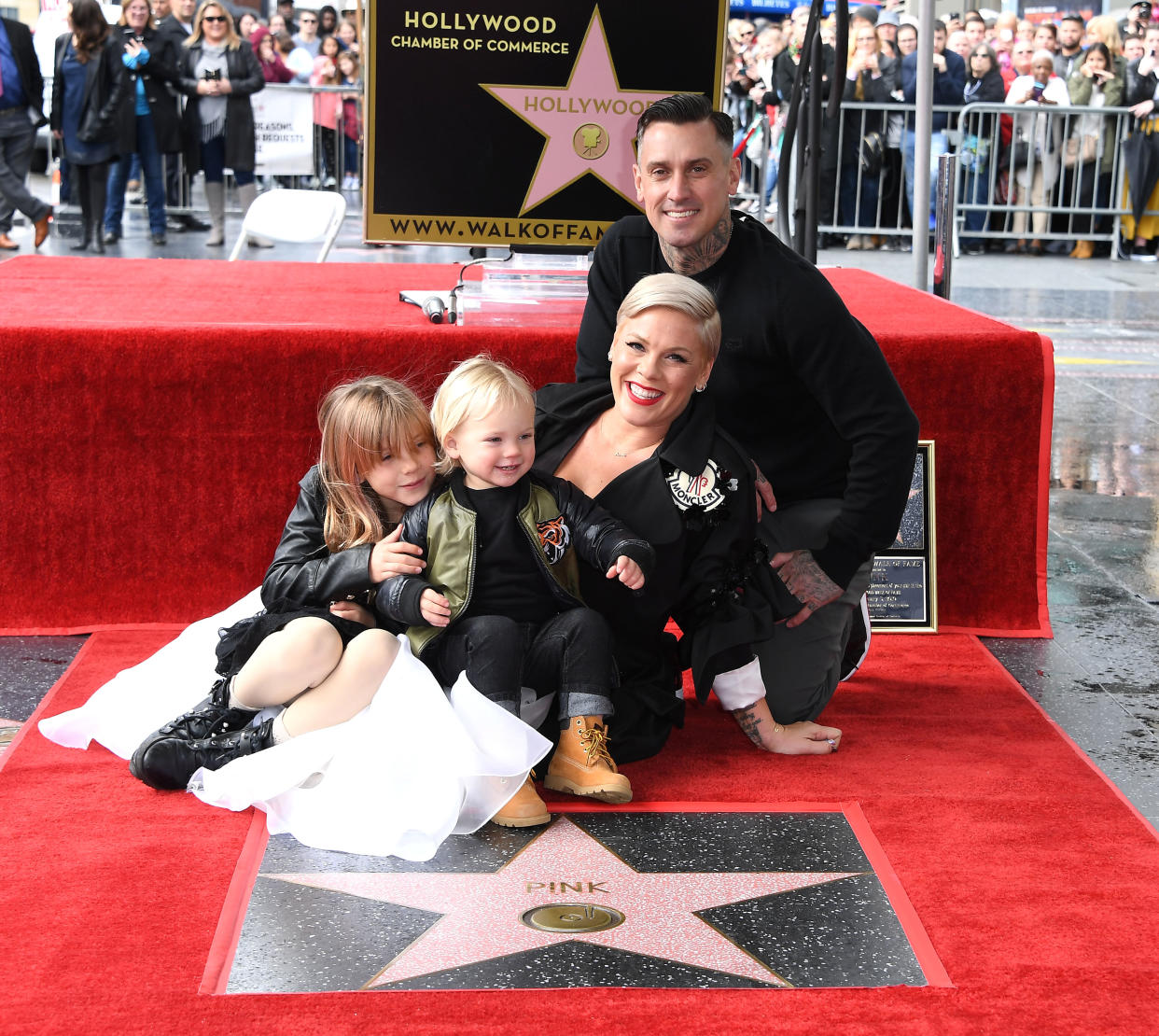 Pink won’t share photos of her kids online anymore. Photo: Getty Images