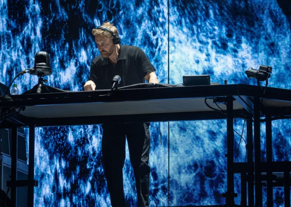 世界百大冠軍DJ David Guetta在台灣開啟全新世界巡演。（Ultra Taiwan提供）